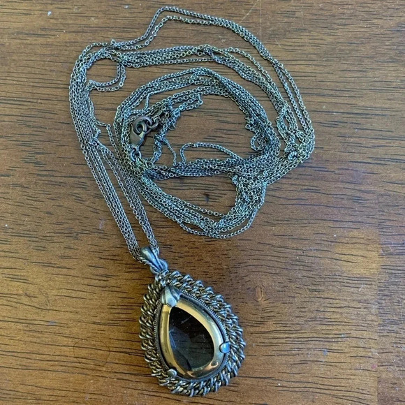 Banana Republic Multi Strand‎ Pendant Necklace - 31” Chain - Picture 1 of 8